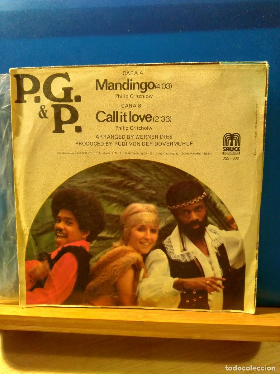 Discos de vinilo: SINGLE DE VINILO DE,P.G.& P.:MANDINGO, - Foto 2