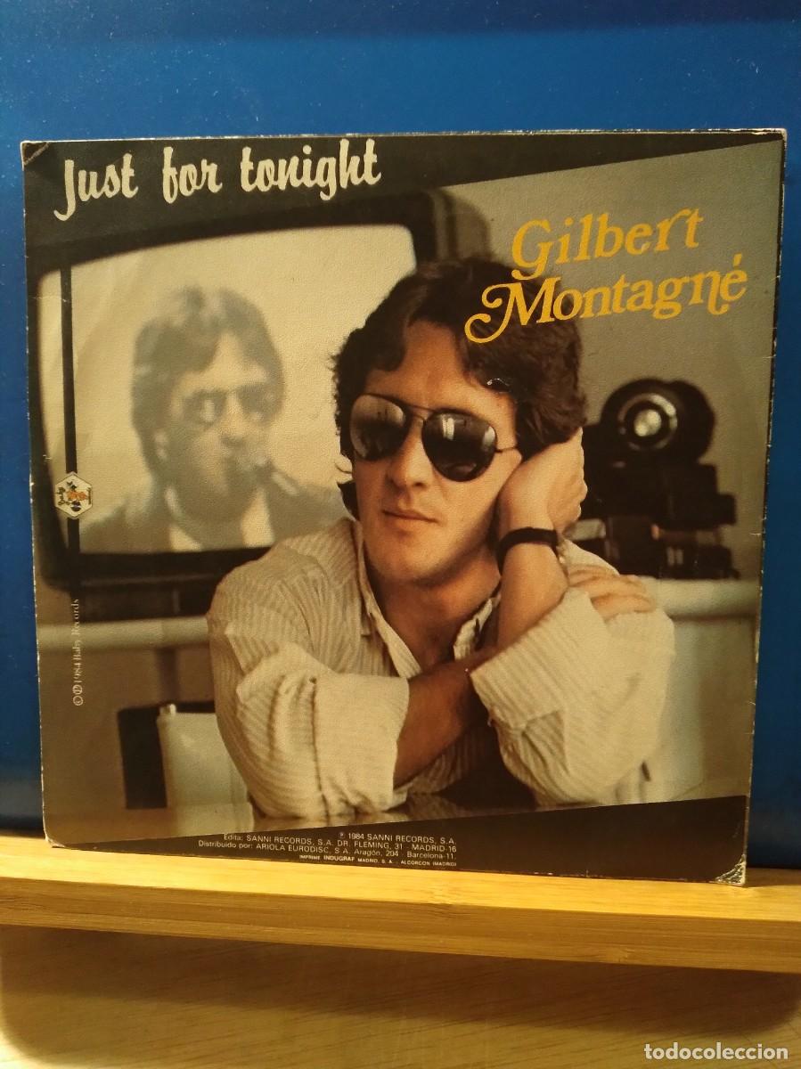 Discos de vinilo: GILBERT MONTAGNE / JUST FOR TONIGHT / MUSICIENNE - Foto 3