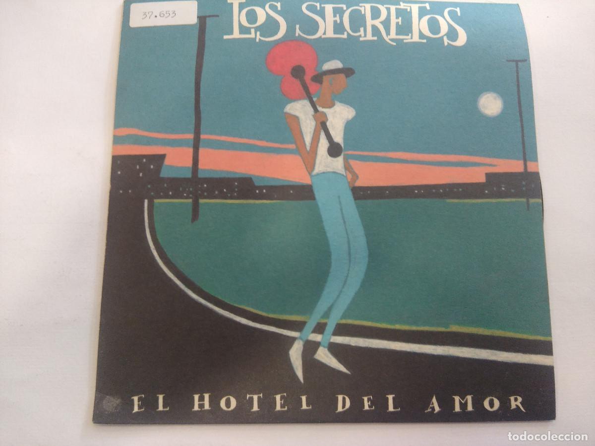 Discos de vinilo: LOS SECRETOS/EL HOTEL DEL AMOR/SINGLE. - Foto 1