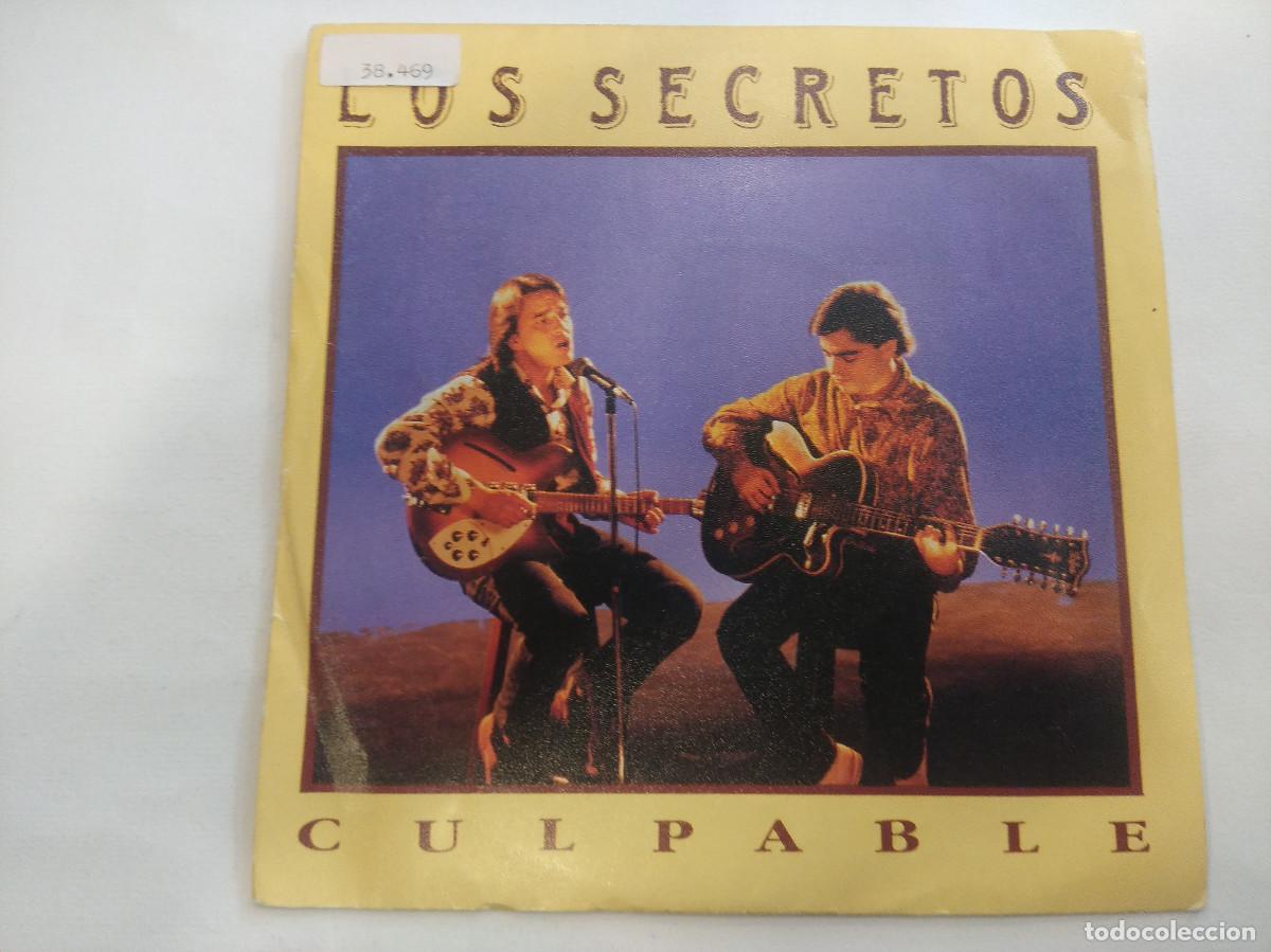 Discos de vinilo: LOS SECRETOS/CULPABLE/SINGLE. - Foto 1