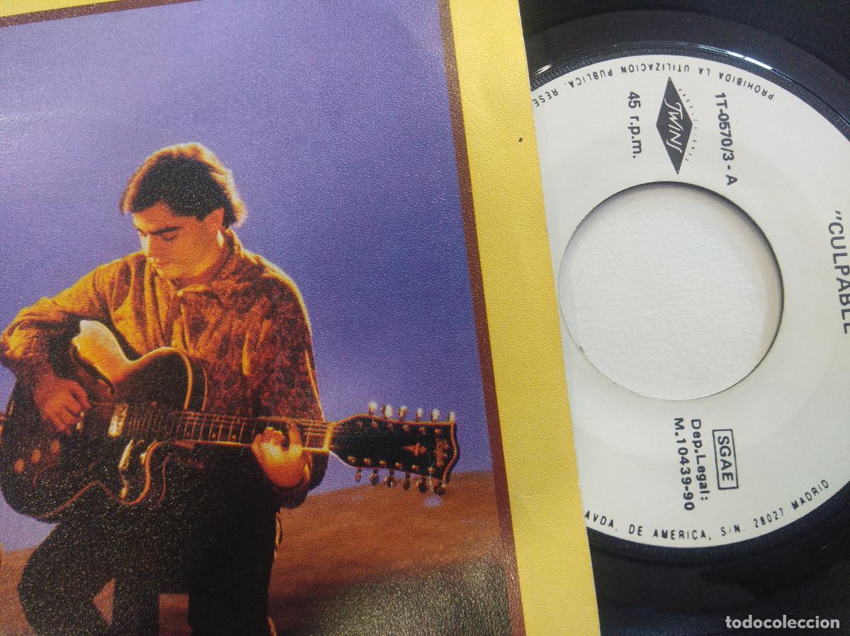 Discos de vinilo: LOS SECRETOS/CULPABLE/SINGLE. - Foto 2