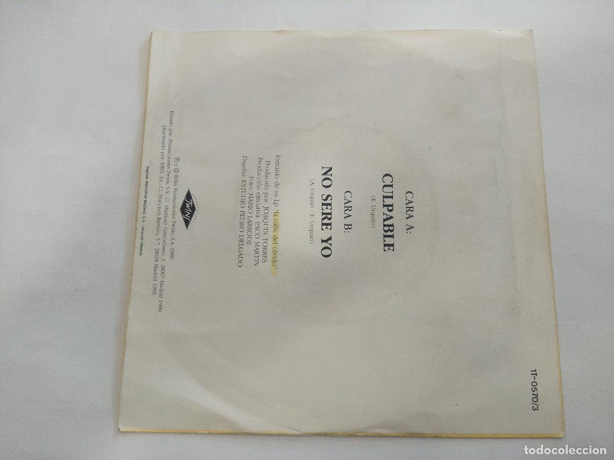 Discos de vinilo: LOS SECRETOS/CULPABLE/SINGLE. - Foto 3