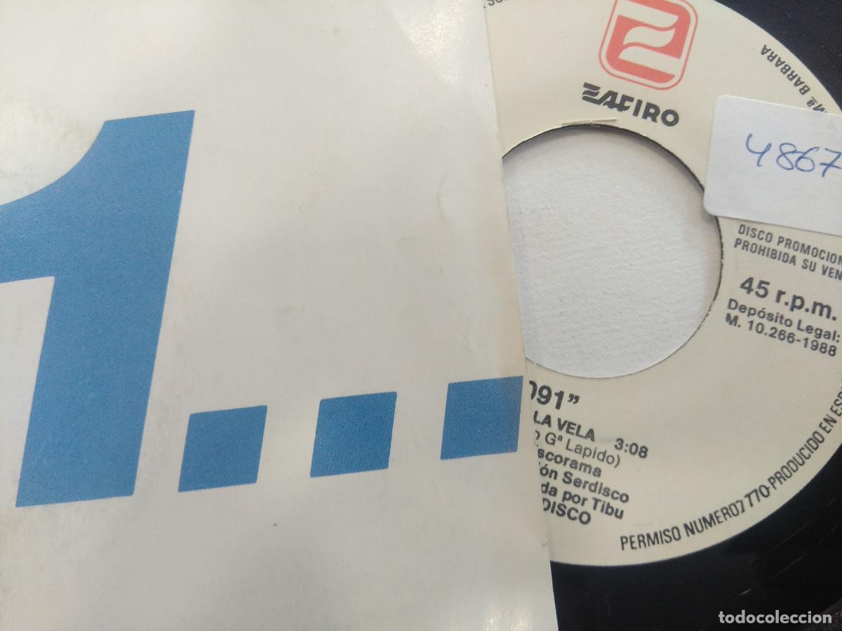 Discos de vinilo: 091/LA TORRE DE LA VELA/SINGLE PROMOCIONAL. - Foto 2