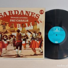 Discos de vinilo: COBLA LA PRINCIPAL DE GIRONA / SARDANES PER A BALLAR N.º 4 / LP-ODEON-1958 / MBC. ***/***