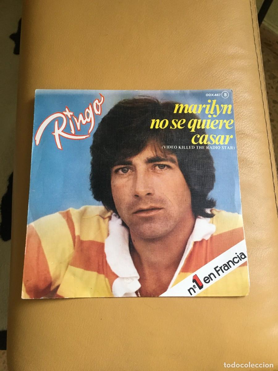 Discos de vinilo: Ringo &lrm;&ndash; Marilyn No Se Quiere Casar - Foto 1