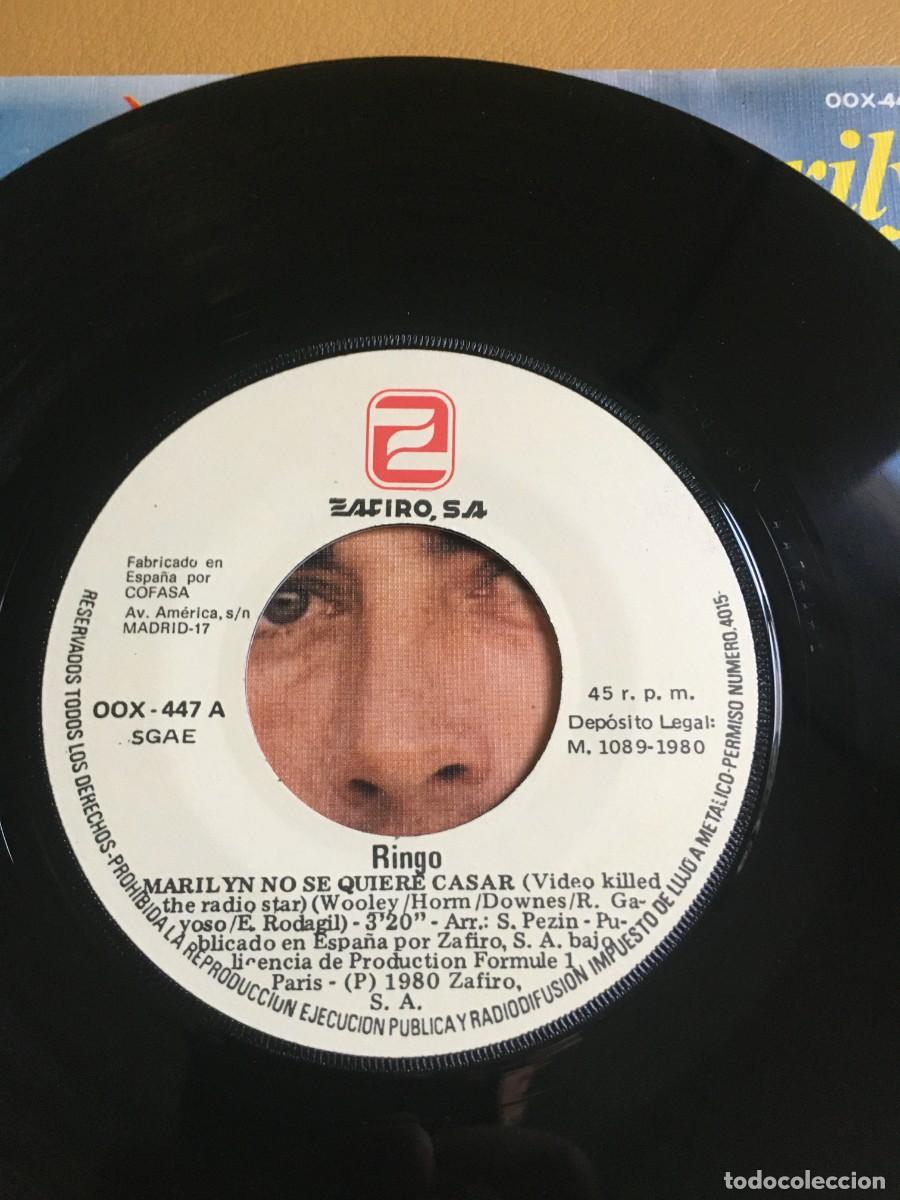 Discos de vinilo: Ringo &lrm;&ndash; Marilyn No Se Quiere Casar - Foto 3