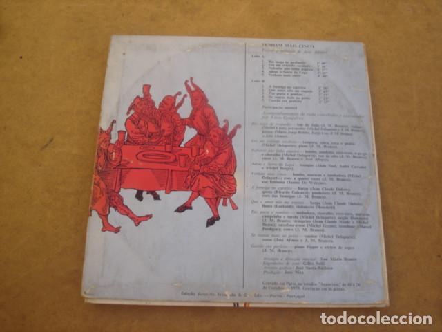 Discos de vinilo: Jos&eacute; Afonso Venham Mais Cinco - Foto 2