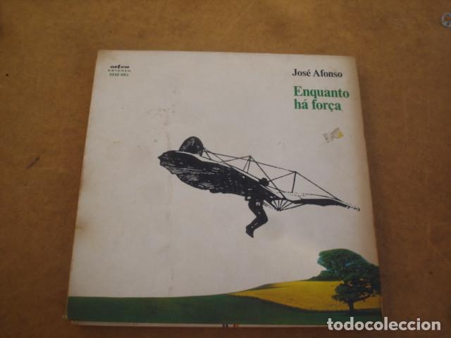 Discos de vinilo: Jos&eacute; Afonso Enquanto H&aacute; For&ccedil;a - Foto 1