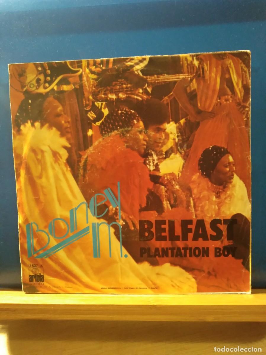 Discos de vinilo: SINGLE BONEY M. - BELFAST - ESPA&Ntilde;A - A&Ntilde;O 1977 - Foto 2