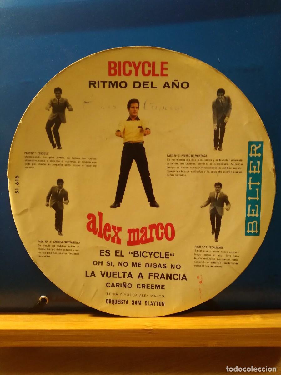 Discos de vinilo: ALEX MARCO - ES EL BICYCLE - EP 1966 - BELTER - Foto 2