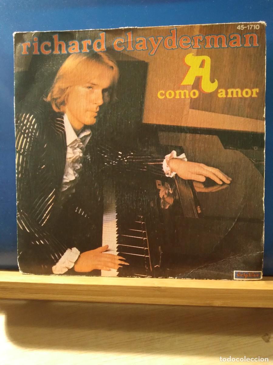 Discos de vinilo: RICHARD CLAYDERMAN. A COMME AMOUR - Foto 1