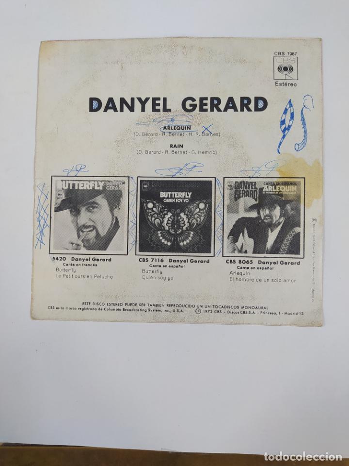 Discos de vinilo: DANYEL GERARD - ARLEQU&Iacute;N - SINGLE. TDKDS24A - Foto 2