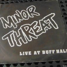 Discos de vinilo: MINOR THREAT – LIVE AT BUFF HALL - EP 1988