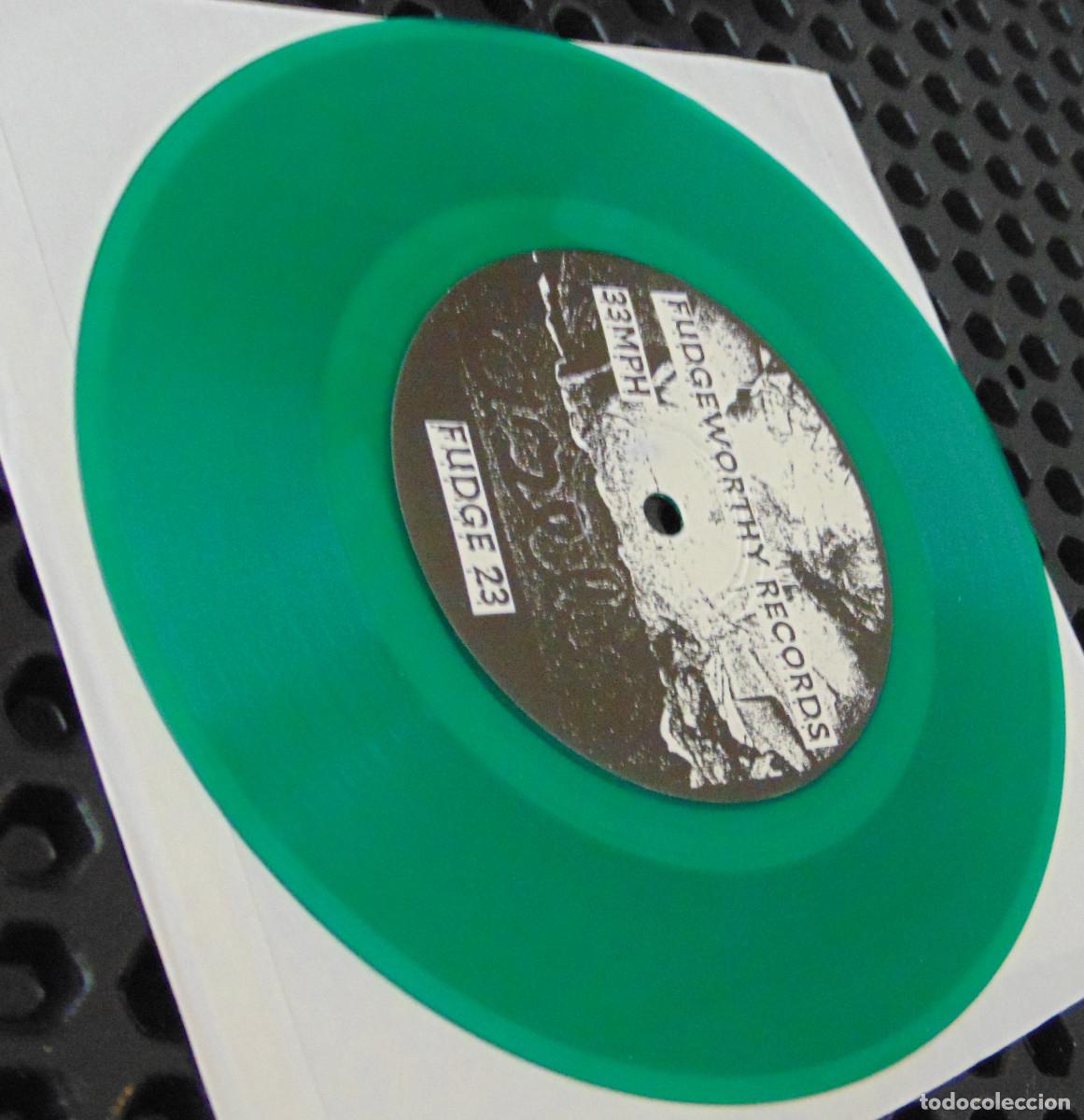Discos de vinilo: Vaseline / Cadaver Feast &ndash; EP VINILO VERDE 1999 - Foto 4