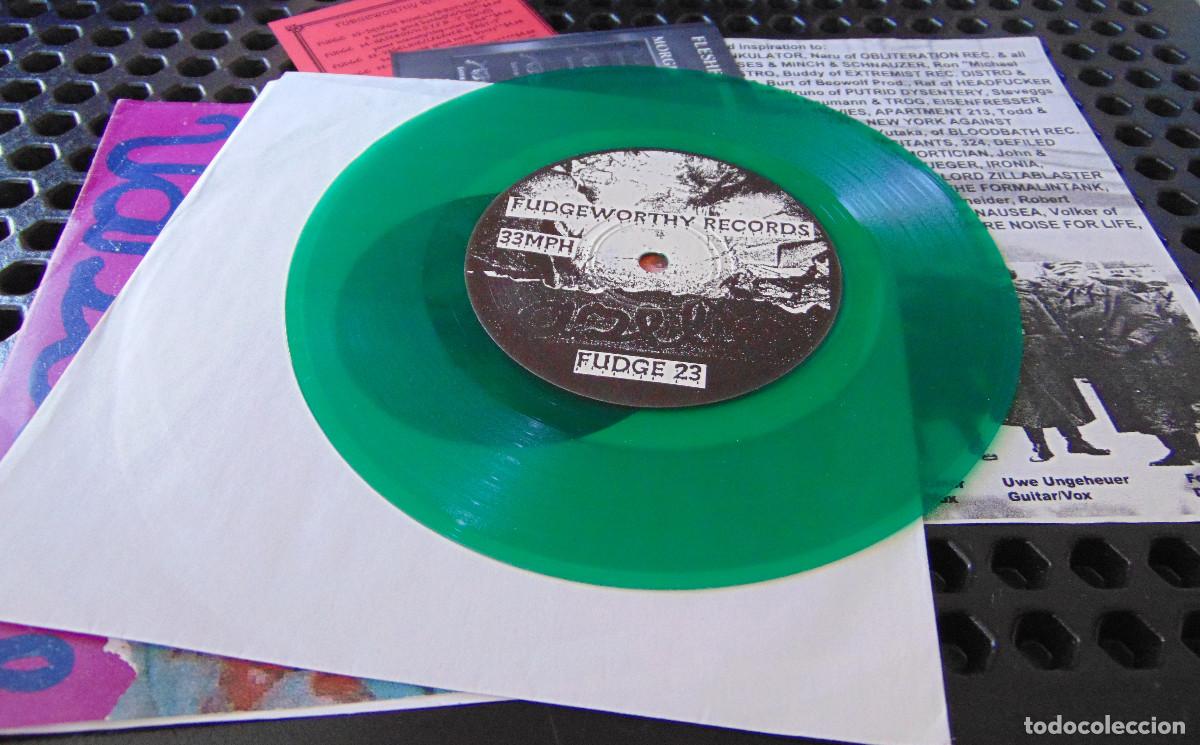 Discos de vinilo: Vaseline / Cadaver Feast &ndash; EP VINILO VERDE 1999 - Foto 1