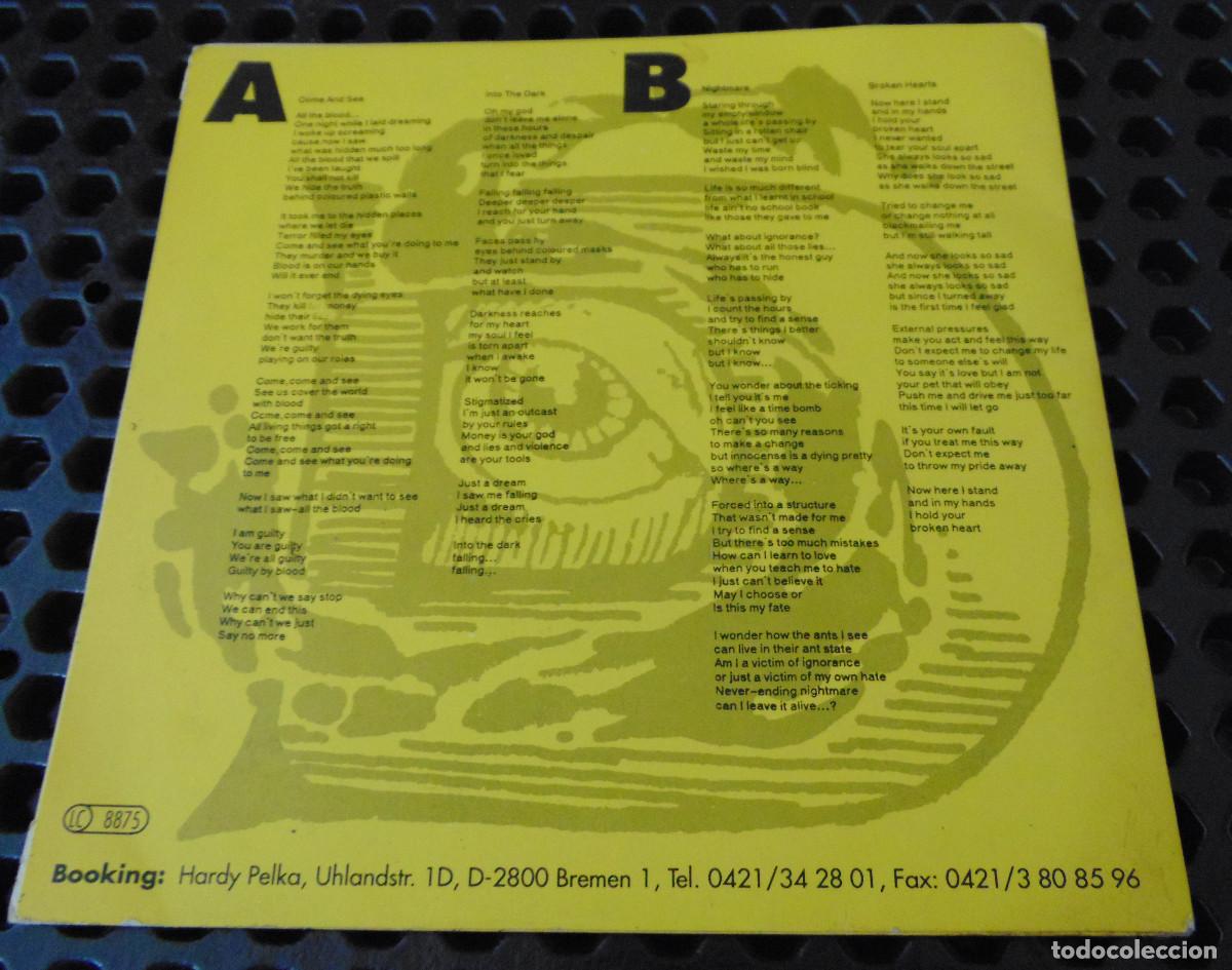 Discos de vinilo: Shattered Dreams &ndash; Come And See - EP 1991 - Foto 2