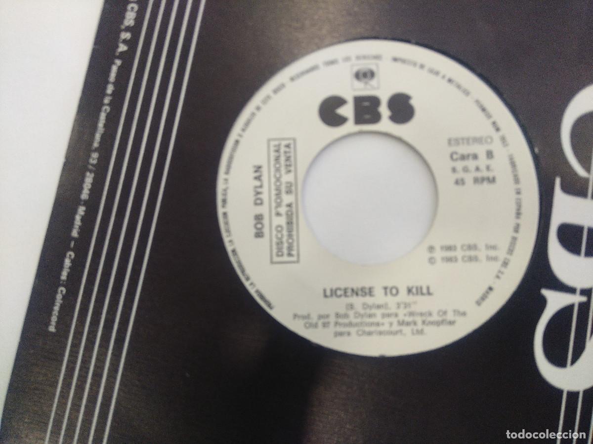 Discos de vinilo: BOB DYLAN/JOKERMAN/SINGLE PROMOCIONAL. - Foto 3
