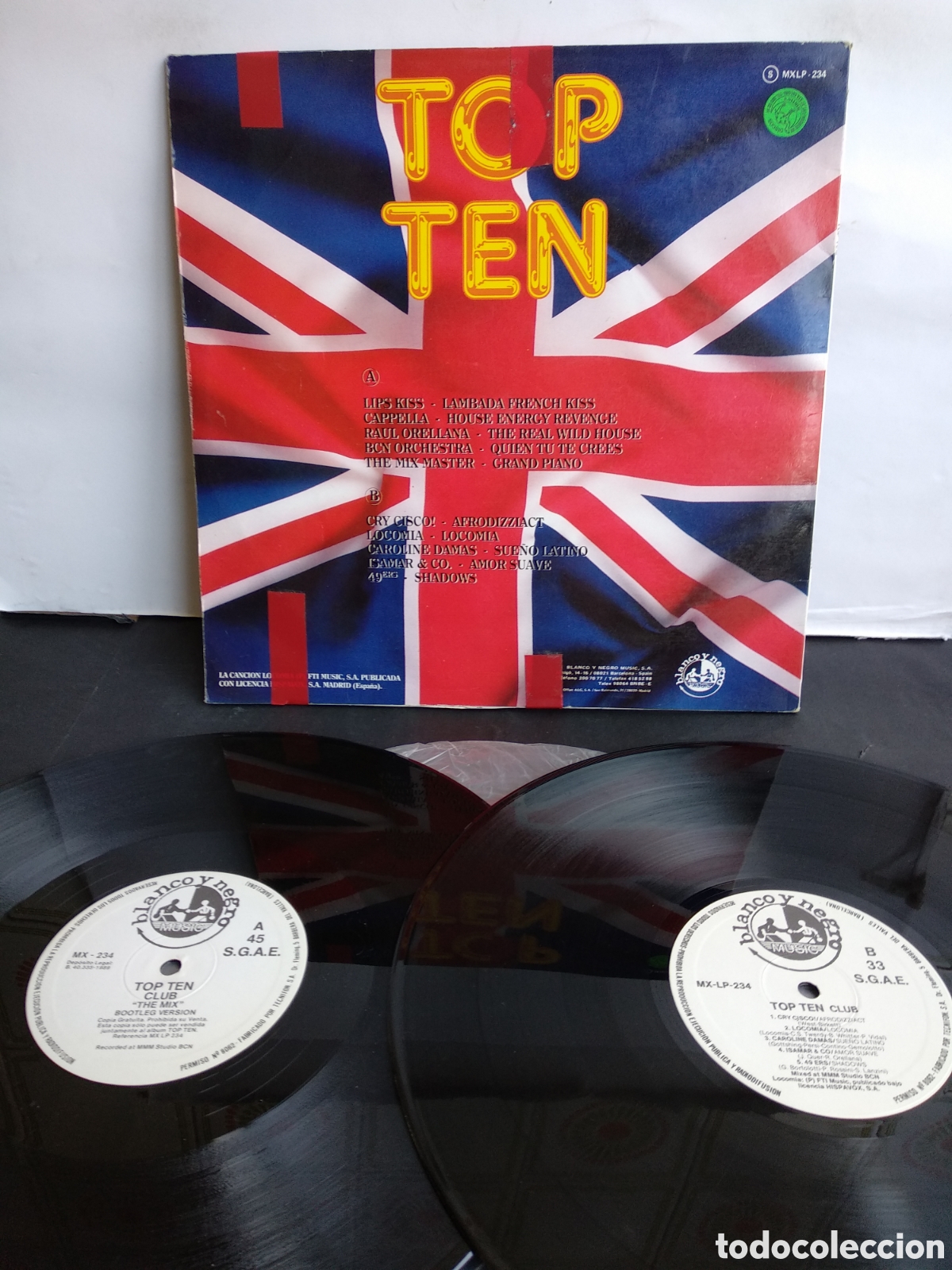 Discos de vinilo: *TOP TEN, SPAIN, B/N, 1989, J.2 - Foto 2