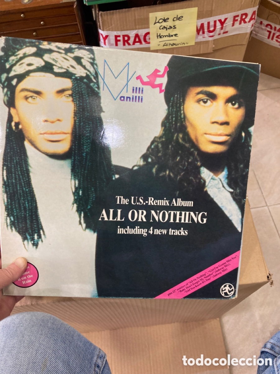 Discos de vinilo: Disco de vinilo mili vanilli, muy buen estado - Foto 1