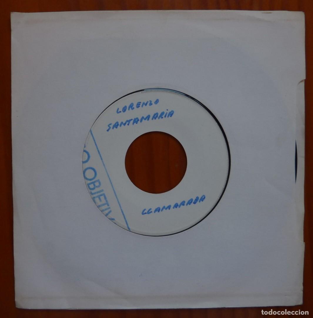 Discos de vinilo: LORENZO SANTAMARIA / LLAMARADA / PROMOCIONAL / SINGLE - Foto 1