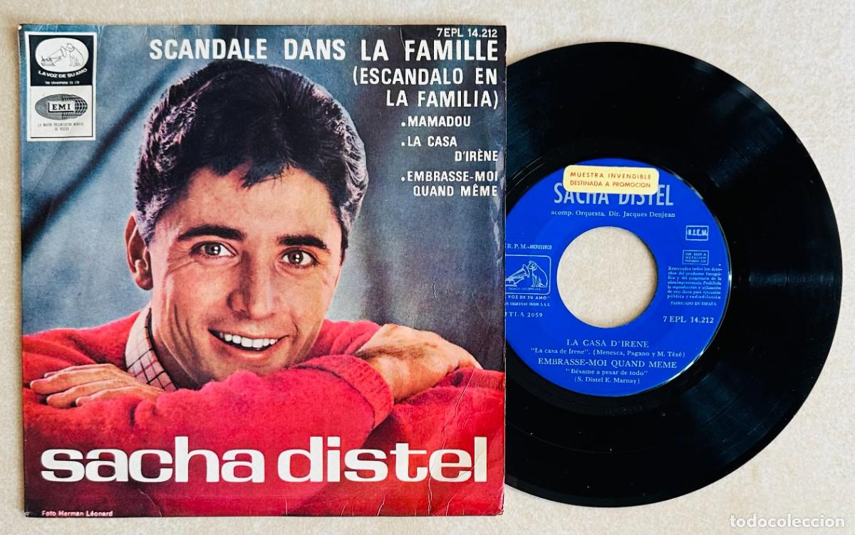 Discos de vinilo: SACHA DISTEL EP PROMOCINAL 1965 - Foto 1