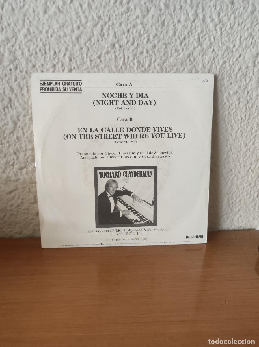 Discos de vinilo: RICHARD CLAYDERMAN NOCHE Y DIA - Foto 2