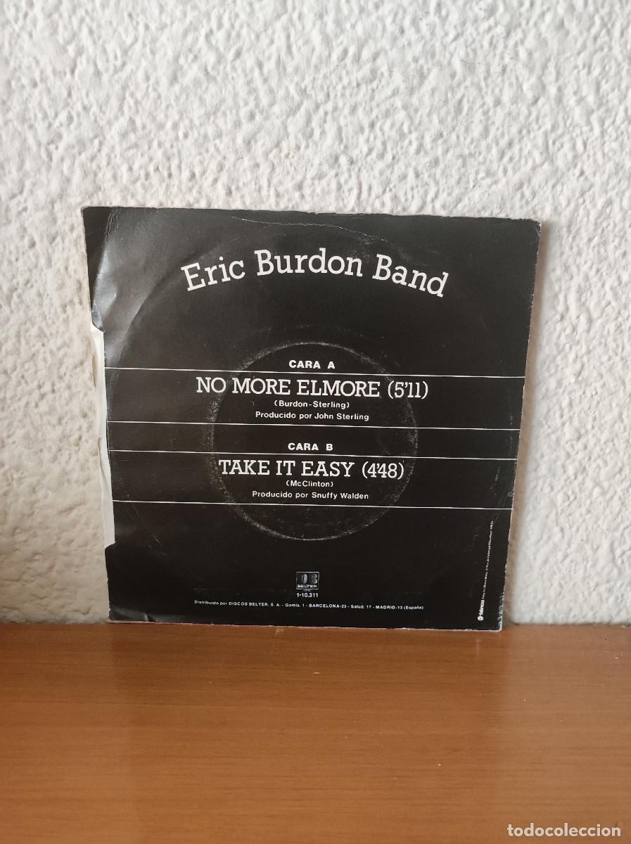 Discos de vinilo: Eric Burdon Band &ndash; NO MORE ELMORE / TAKE IT EASY - Foto 2
