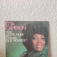 Discos de vinilo: ETTA CAMERON – YOU GOTTA MOVE = ”TIENES QUE MOVERTE”