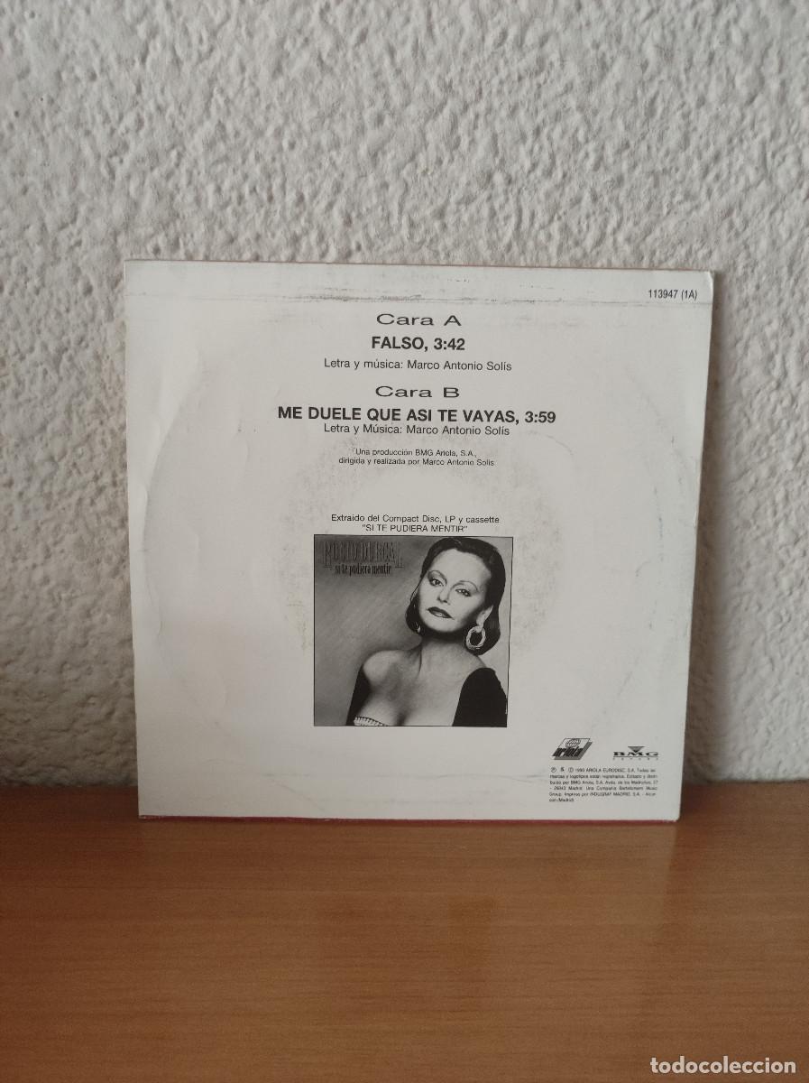 Discos de vinilo: Rocio Durcal &ndash; Falso - Foto 2
