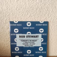 Discos de vinilo: ROD STEWART TONIGHTS THE NIGHT
