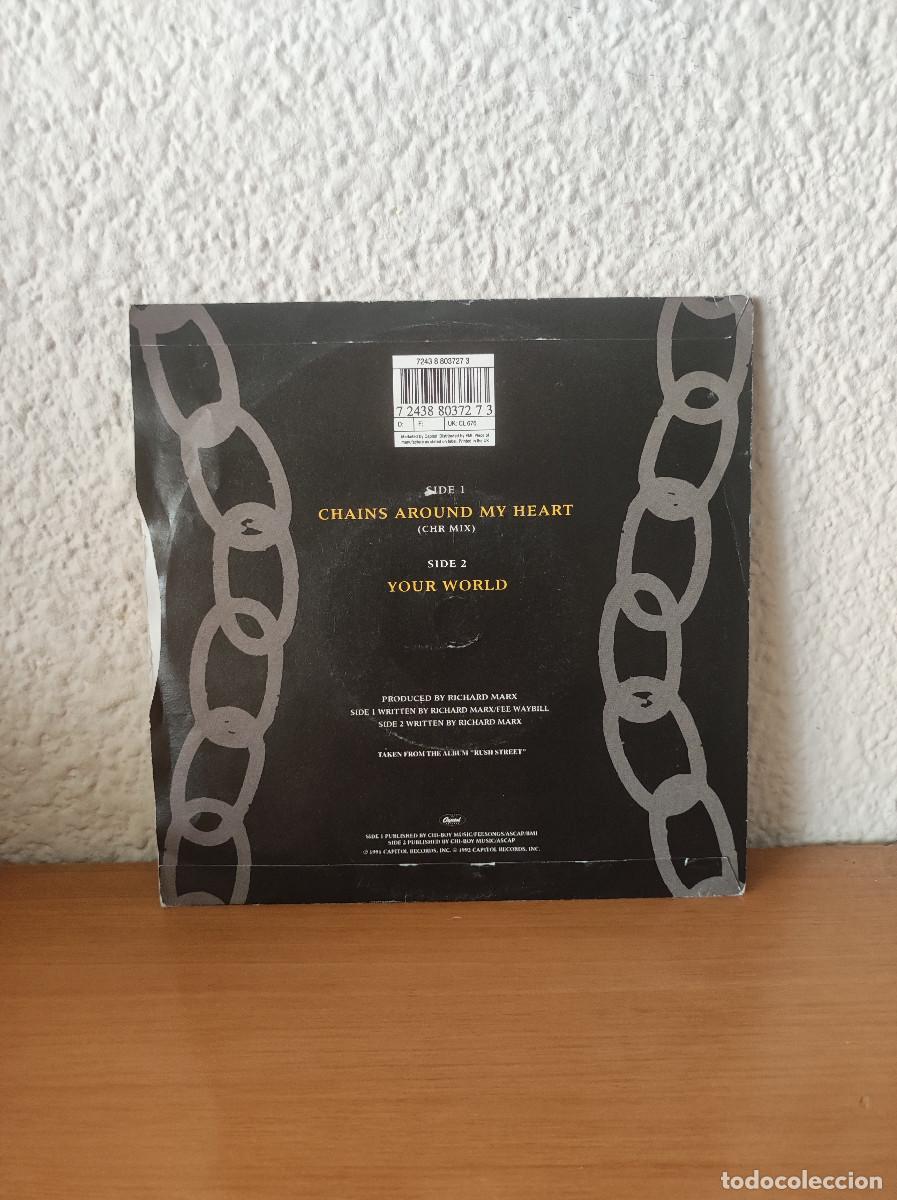 Discos de vinilo: Richard Marx &ndash; Chains Around My Heart - Foto 2