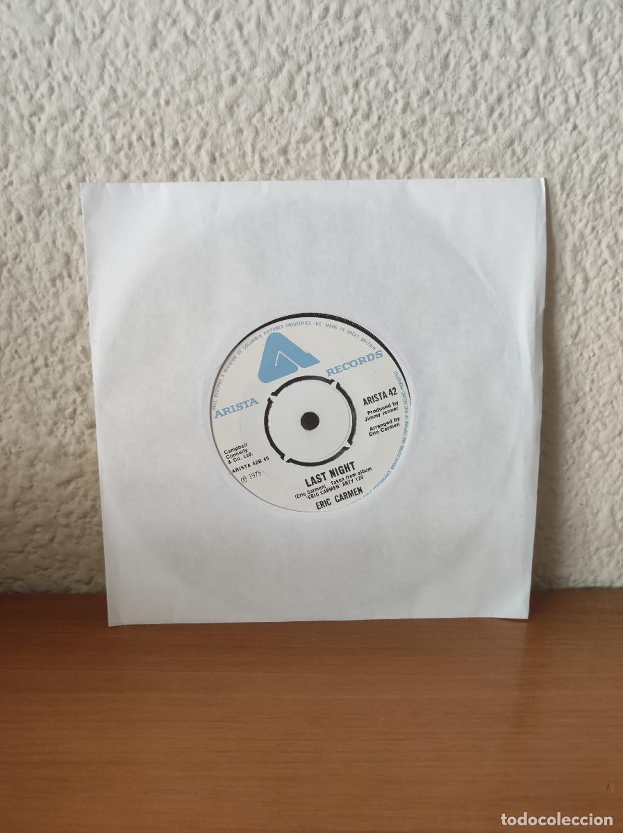 Discos de vinilo: ERIC CARMEN LAST NIGHT - Foto 1