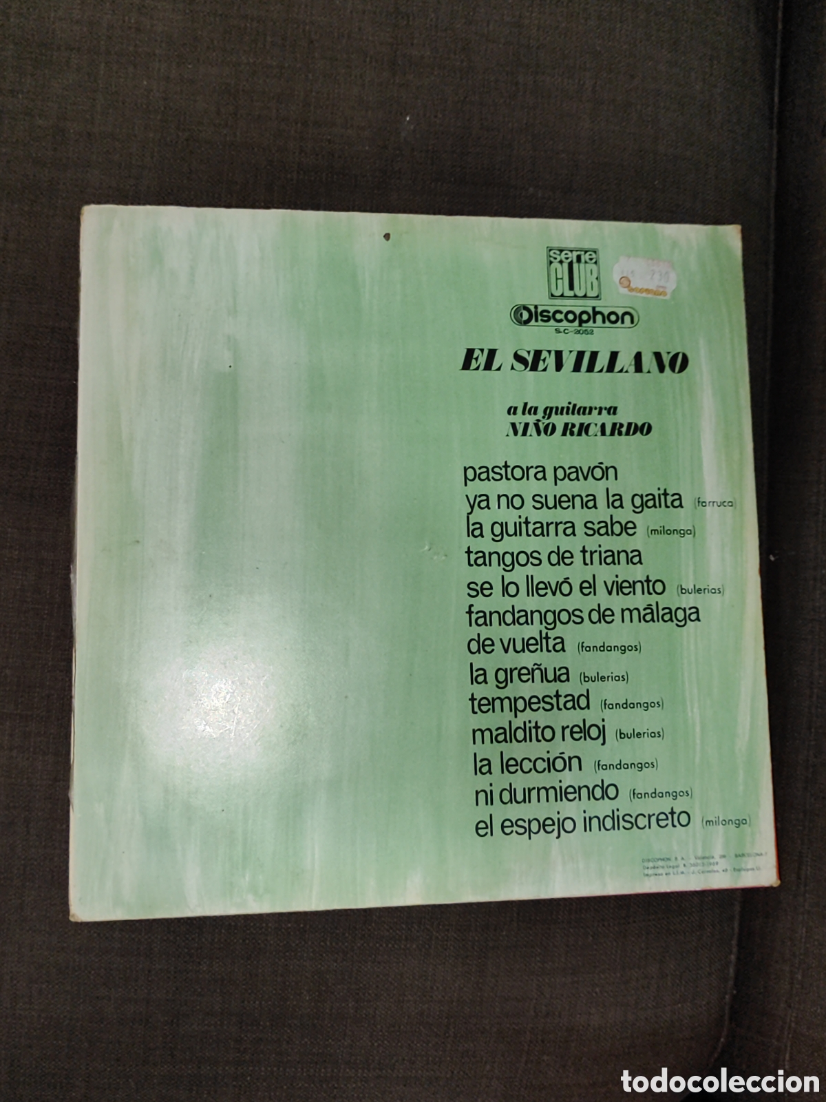 Discos de vinilo: LPS EL SEVILLANO - Foto 2