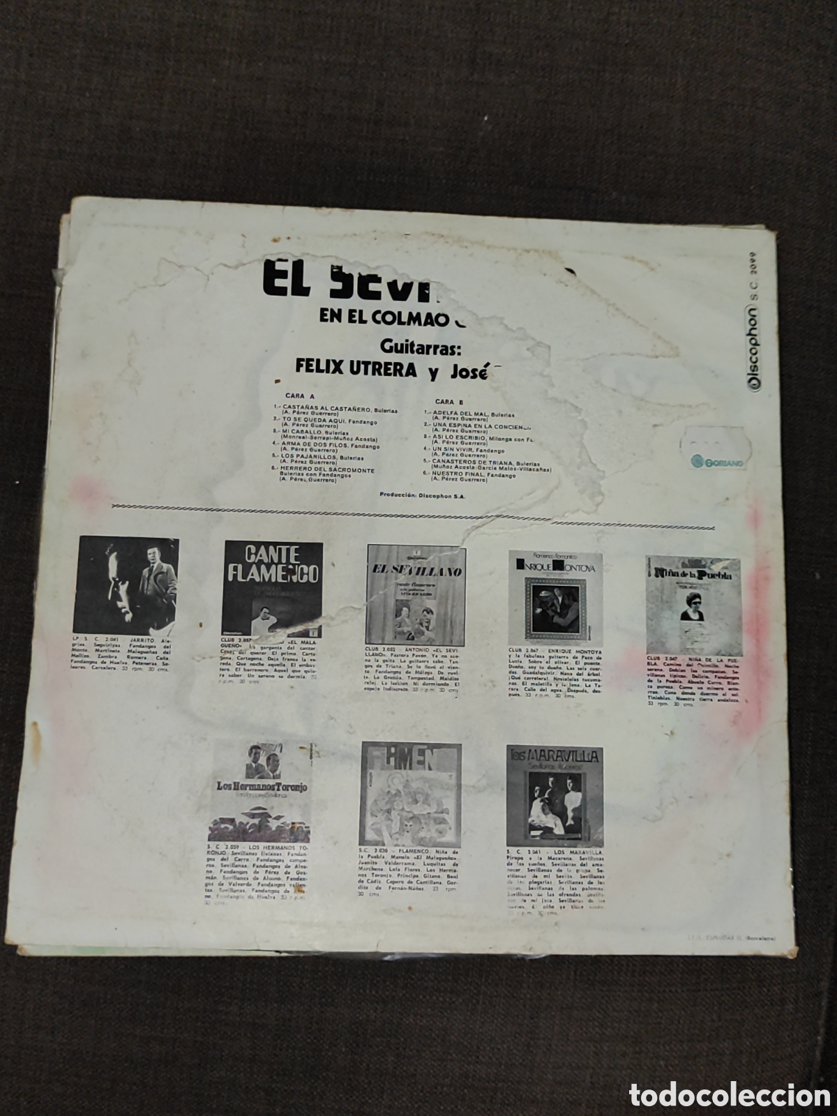 Discos de vinilo: LPS EL SEVILLANO - Foto 3