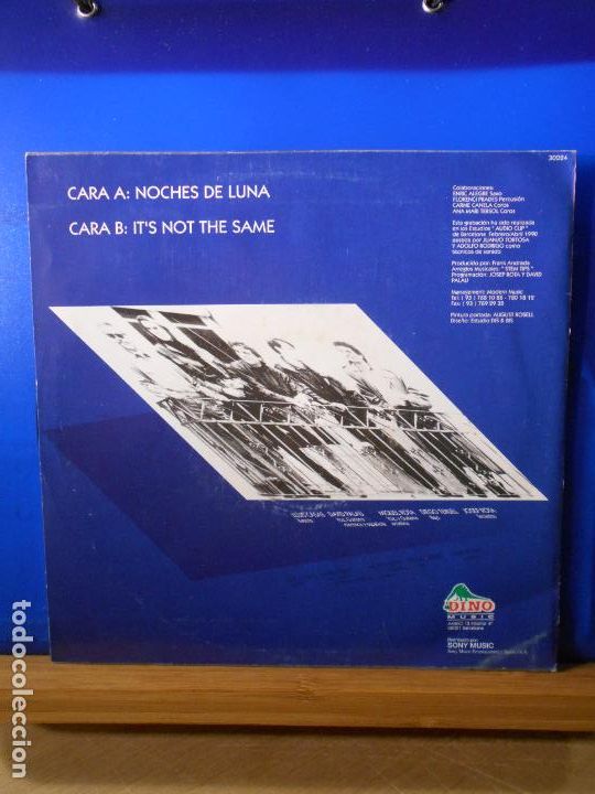Discos de vinilo: STEM TIPS ( NOCHES DE LUNA / ITS NOT THE SAME (SINGLE 91) - Foto 2