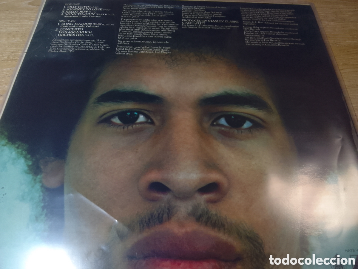 Discos de vinilo: STANLEY CLARKE JOURNEY TO LOVE - Foto 2