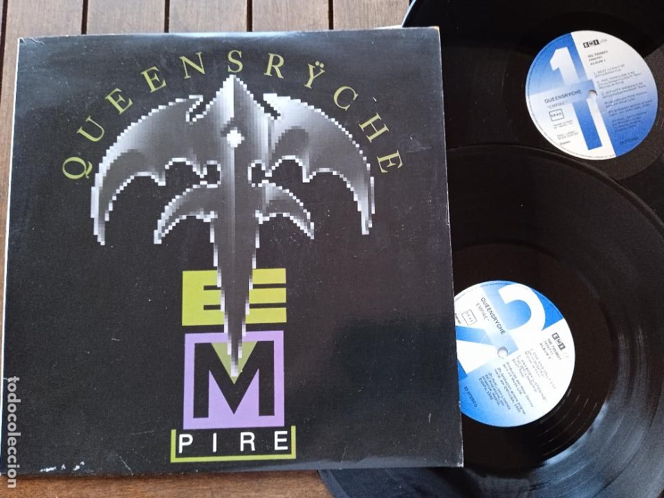 Discos de vinilo: QUEENSRYCHE DOBLE LP. EMPIRE. MADE IN SPAIN. 1990 - Foto 1