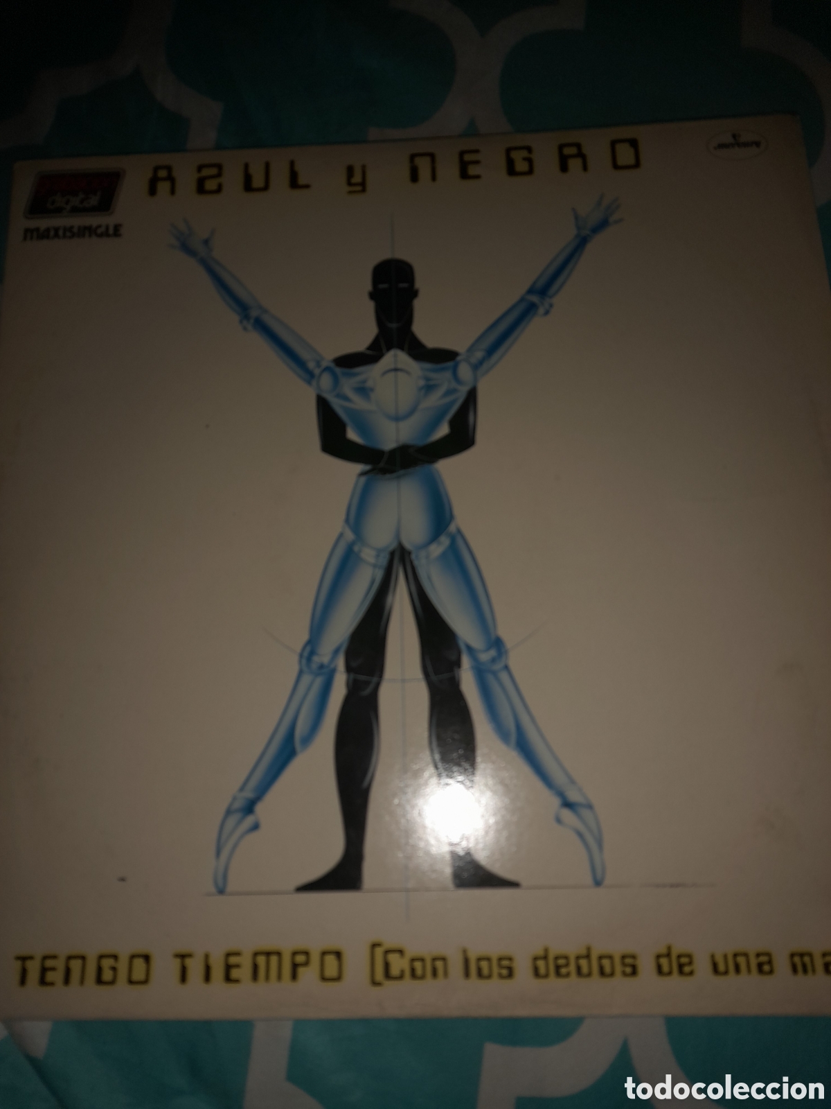 Discos de vinilo: Azul y negro - Foto 2