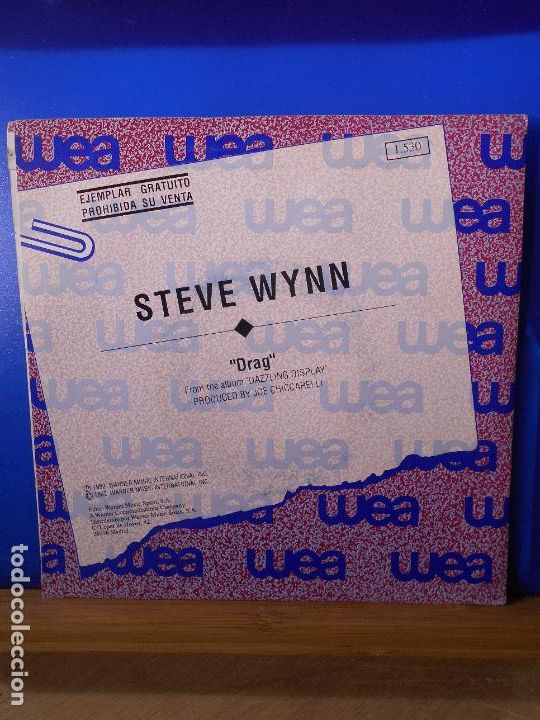 Discos de vinilo: Steve Wynn &ndash; Drag - Single 1992 - - Foto 2