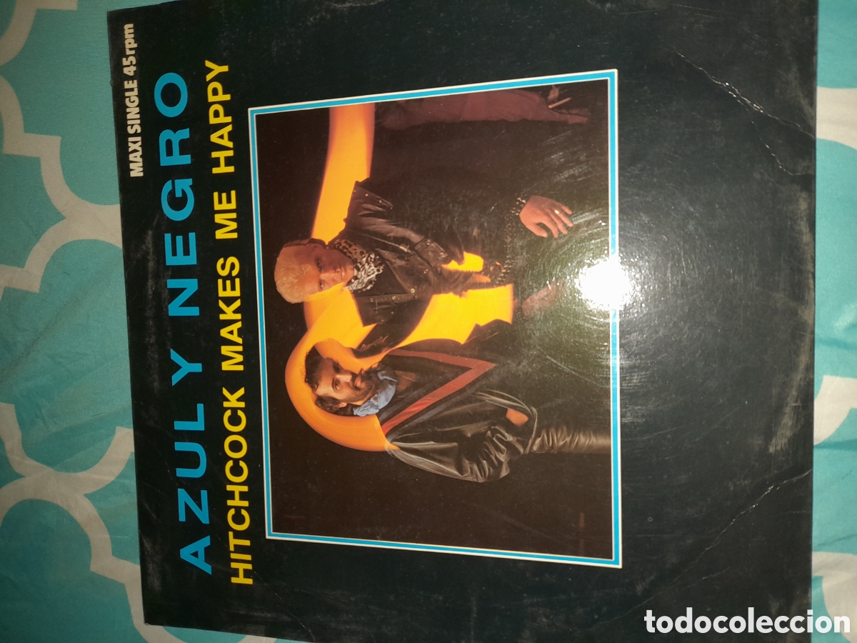 Discos de vinilo: Azul y negro - Foto 1