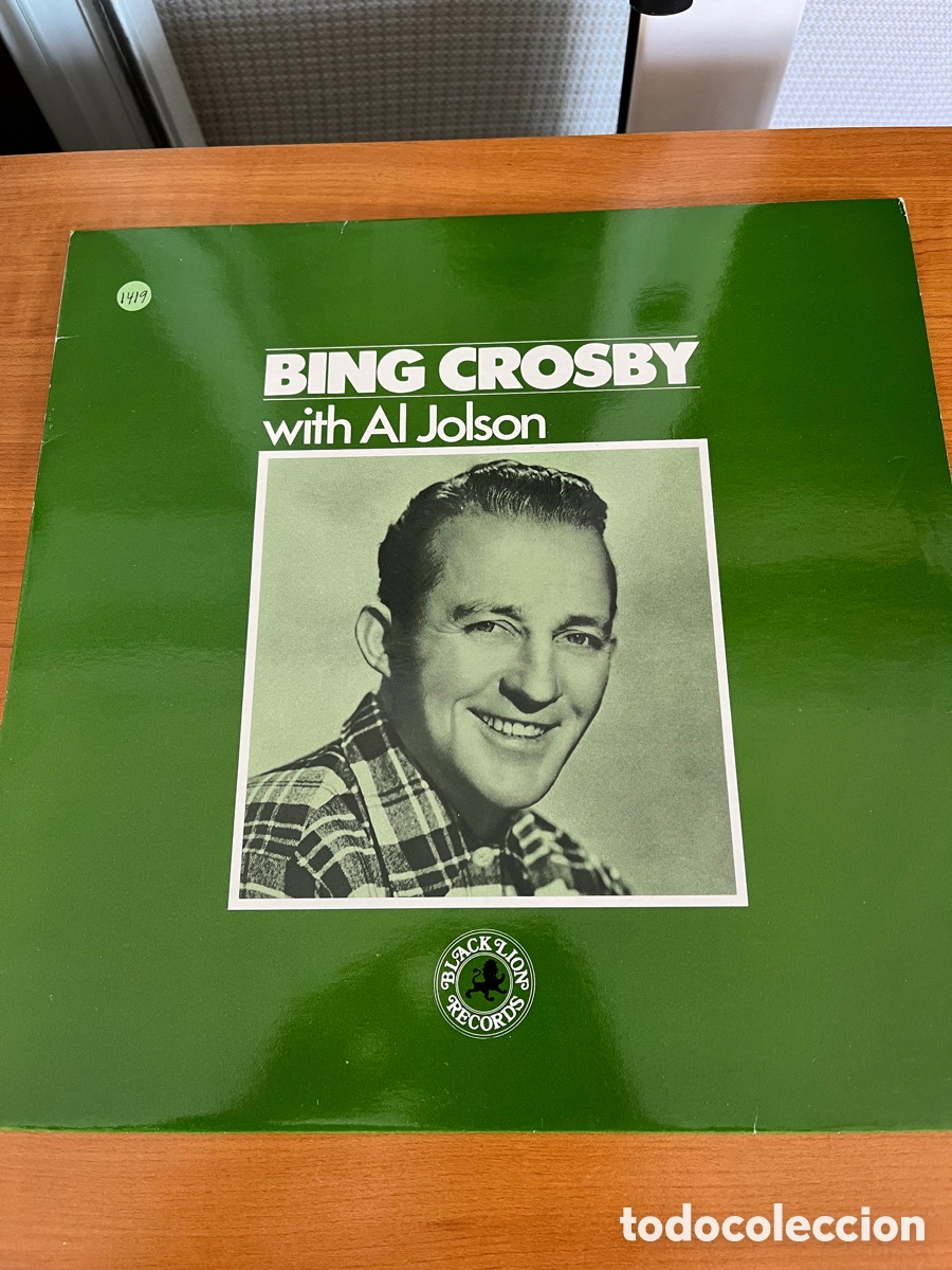Discos de vinilo: Bing Crosby - Bing Crosby with Al Jolson - Foto 1
