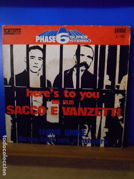 Discos de vinilo: SACCO E VANZETTI - SINGLE - - Foto 1