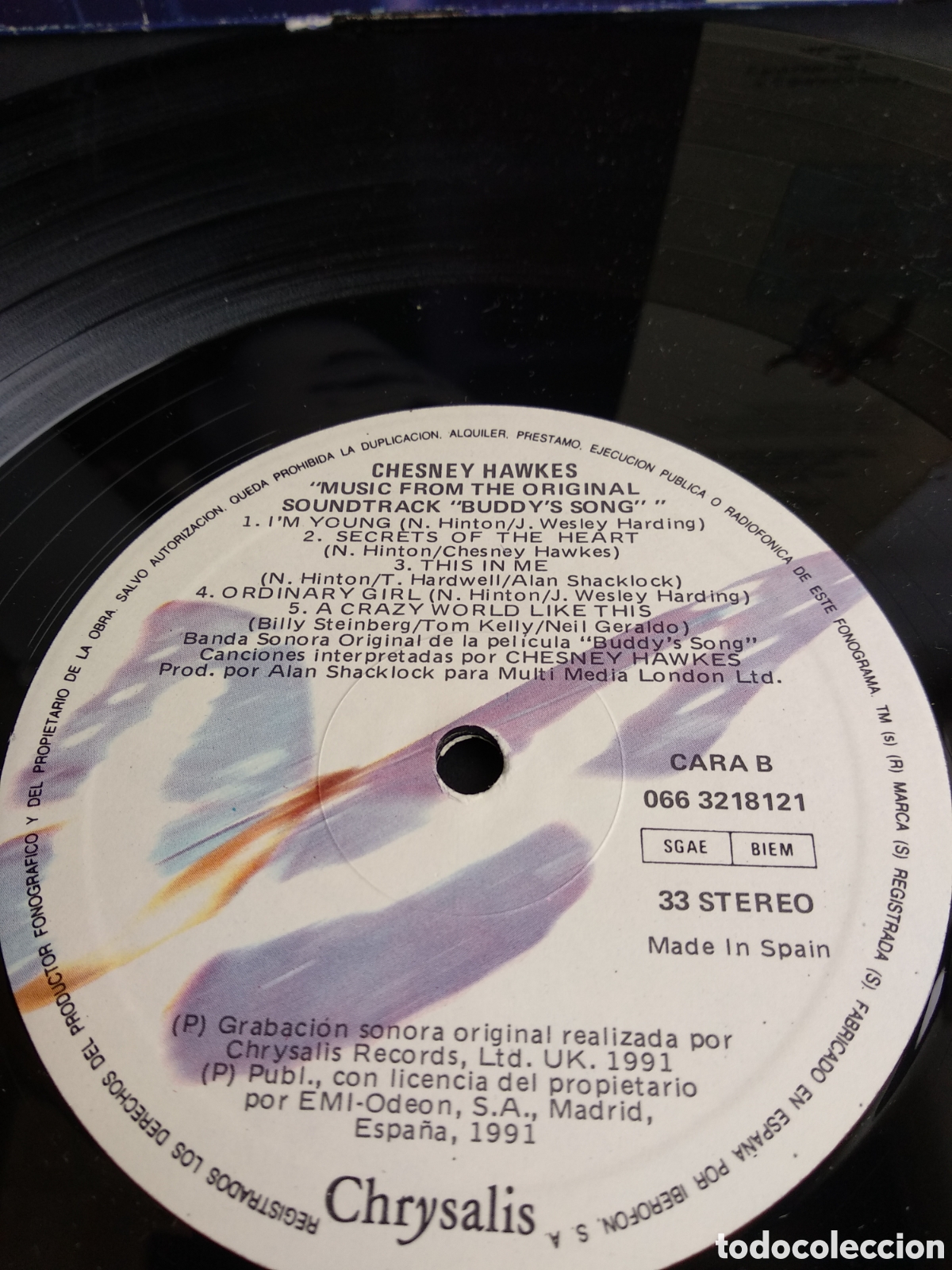 Discos de vinilo: *CHESNEY HAWKES, SPAIN, CHRYSALIS, 1991, A3 - Foto 4