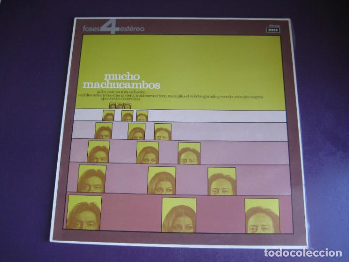 Disques de vinyle: Mucho Machucambos - LP DECCA 4 FASES 1981 - DIRIA Q SIN ESTRENAR - LATIN, SAMBA RUMBA LOUNGE