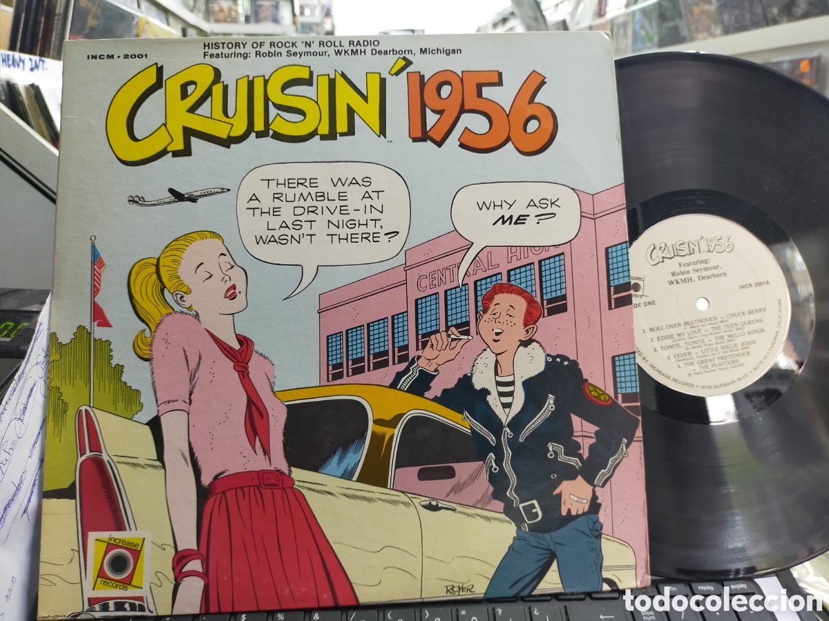 Discos de vinilo: Cruisin 1956 LP u.s.a.1983 - Foto 1