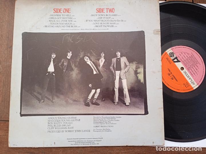 Discos de vinilo: AC DC. LP. HIGHWAY TO HELL. MADE IN SPAIN. 1979 - Foto 3