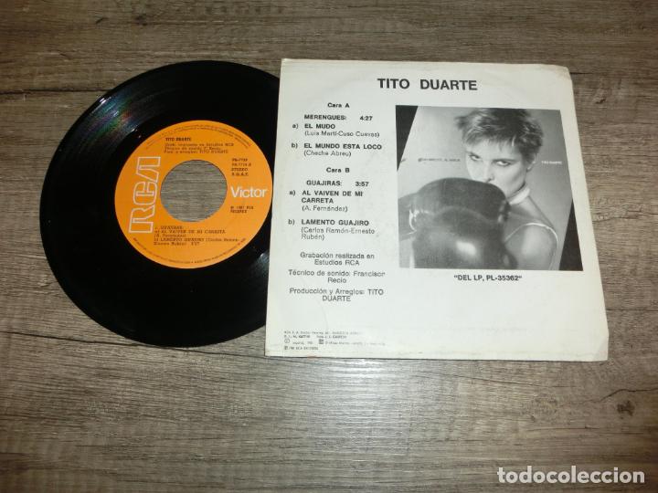 Discos de vinilo: TITO DUARTE / MERENGUES - Foto 2