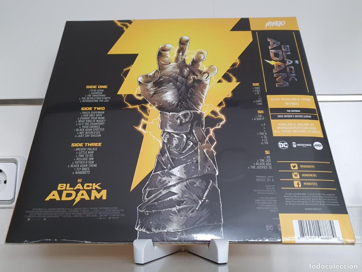 Black Adam - Original Motion Picture Soundtrack 3XLP – Mondo