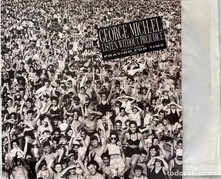 Discos de vinilo: GEORGE MICHAEL, LISTEN WITHOUT PREJUDICE. LP ESPA&Ntilde;A - Foto 2