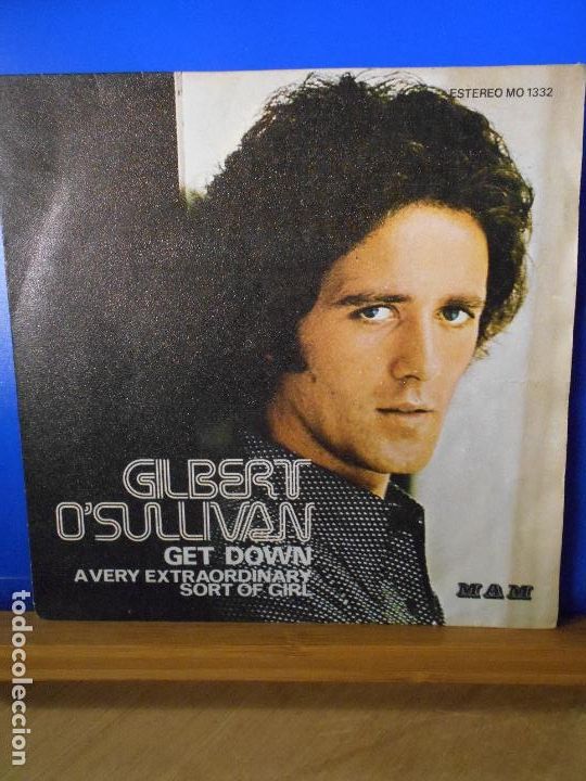 Discos de vinilo: GILBERT O&acute;SULLIVAN(OSULLIVAN) GET DOWN DEL 1973 - Foto 1